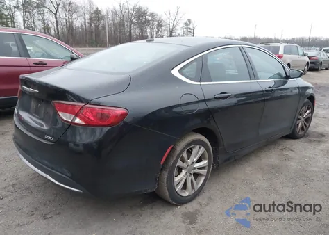 2015 Chrysler 200 Limited z USA, uszkodzony, nr VIN 1C3CCCAB6FN704399